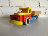 El Vinta: Toy truck 1950's (Decoratie, Design, Vintage, Rood)